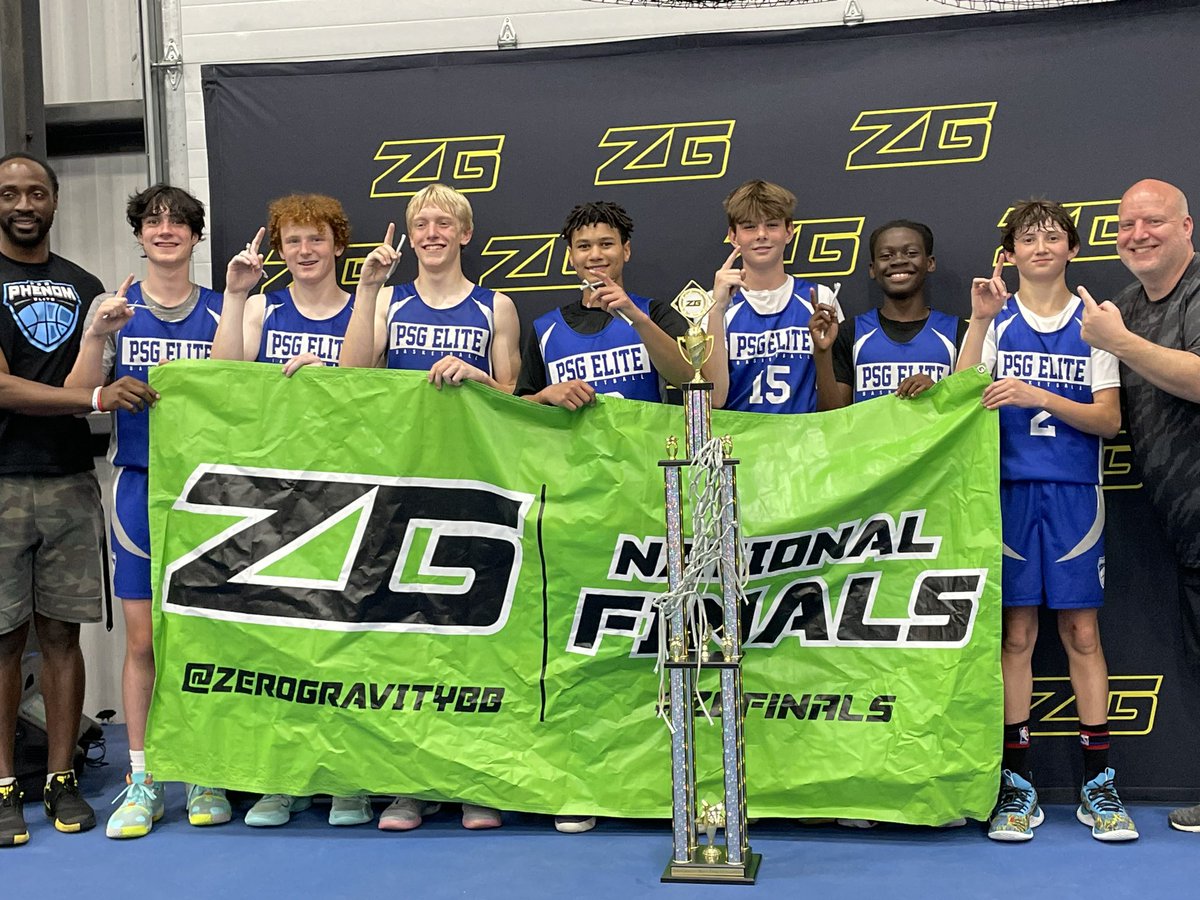 psgelitebball's tweet photo. PSG Elite 8th D3 NATIONAL CHAMPIONS‼️🔥✂️📸
MVP: Justin“JB”Brown
Coach: @CoachRMKelley
Coach: Yves
Battled all weekend earning the Championship not backing down from the smoke💨🤫🤐
#Built4This #PSGEliteBball
@zg_newengland
@ZeroGravityBB
#ZGFinals | #CutDownTheNets https://t.co/V7GsREfweU