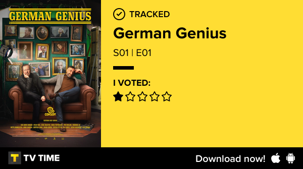 hyoyeonlyfans's tweet image. acabei de assistir S01 | E01 de German Genius! #germangenius Die Epiphanie und Goethe  tvtime.com/r/2QJLx #tvtime