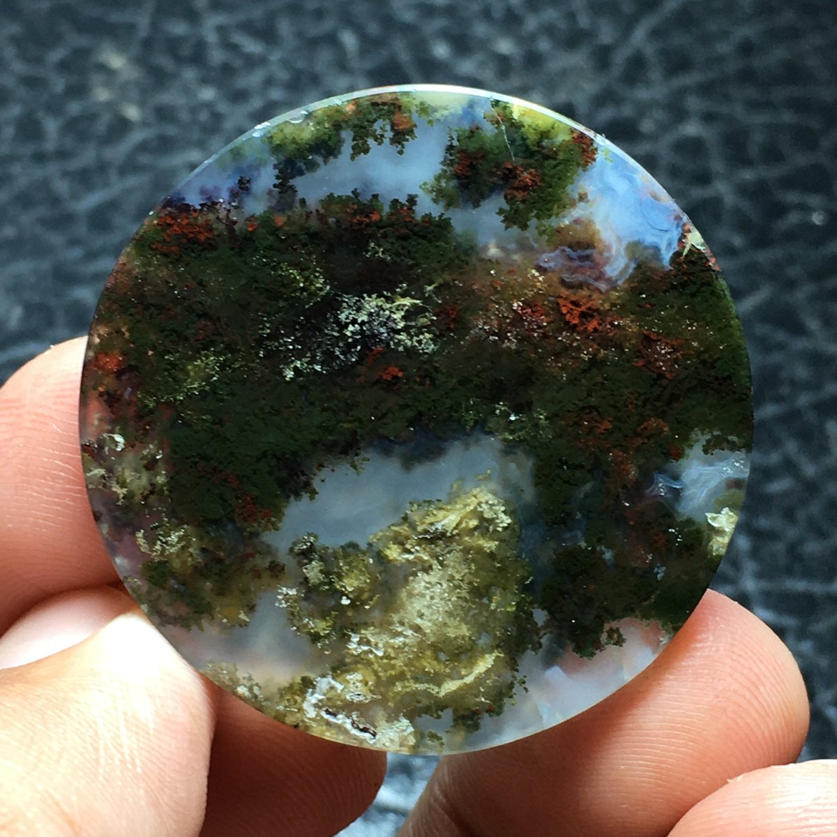 Excited to share the latest addition to my #etsy shop: Genuine Scenic Moss Agate Cabochon, Unique Natural Stone Cabochon, Scenic Moss Agate Cabochon 37x37x6 mm etsy.me/3WYMUoU #birthday #valentinesday #gemstone #agate #naturalstonejewelry #handmadegemstone #mos