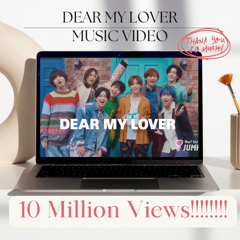 JUMP_Storm's tweet photo. Hey! Sɑy! JUMP
「#DEARMYLOVER」Music Video

ついに、1000万回再生突破🎈
いつも本当にありがとうございます❕

▽ ダンプラ
https://t.co/U8d2jvyYPb

▼TikTokもよろしくお願いします
https://t.co/QgkKr9ZsOw

TBS系火曜ドラマ
#王様に捧ぐ薬指 主題歌