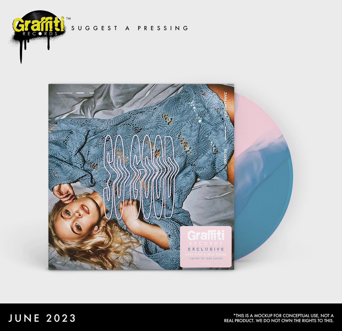 SUGGEST A PRESSING: Zara Larsson - So Good vinyl. #zaralarsson
