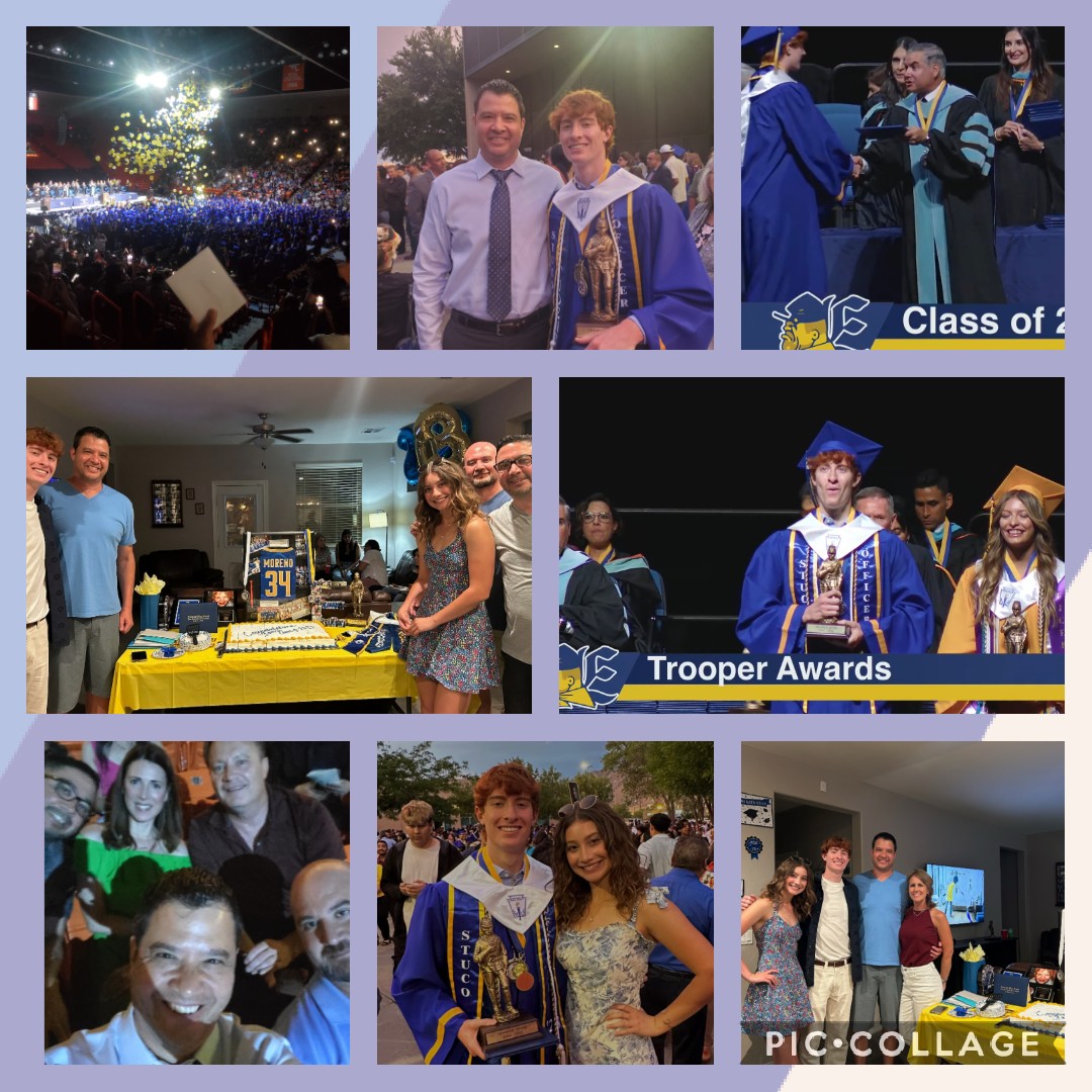 Oh what a week it was! Congratulations son, I'm so proud of you and all your accomplishments! Keep grinding and the sky is the limit..On to the next chapter! #ShineOnForever #MorenoClan #CarpeDiem #LoveYourPeople