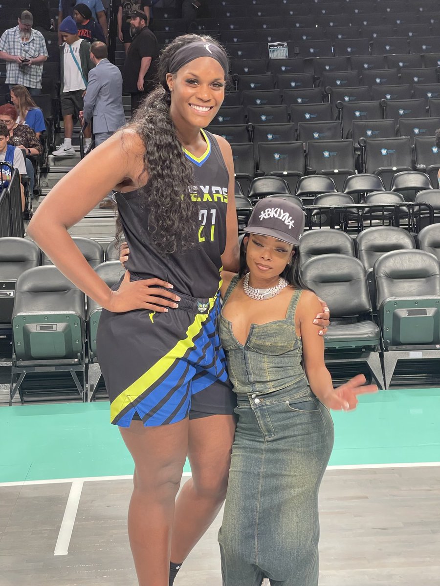 The Female Rap Room on Twitter "Lola Brooke with WNBA player Kalani