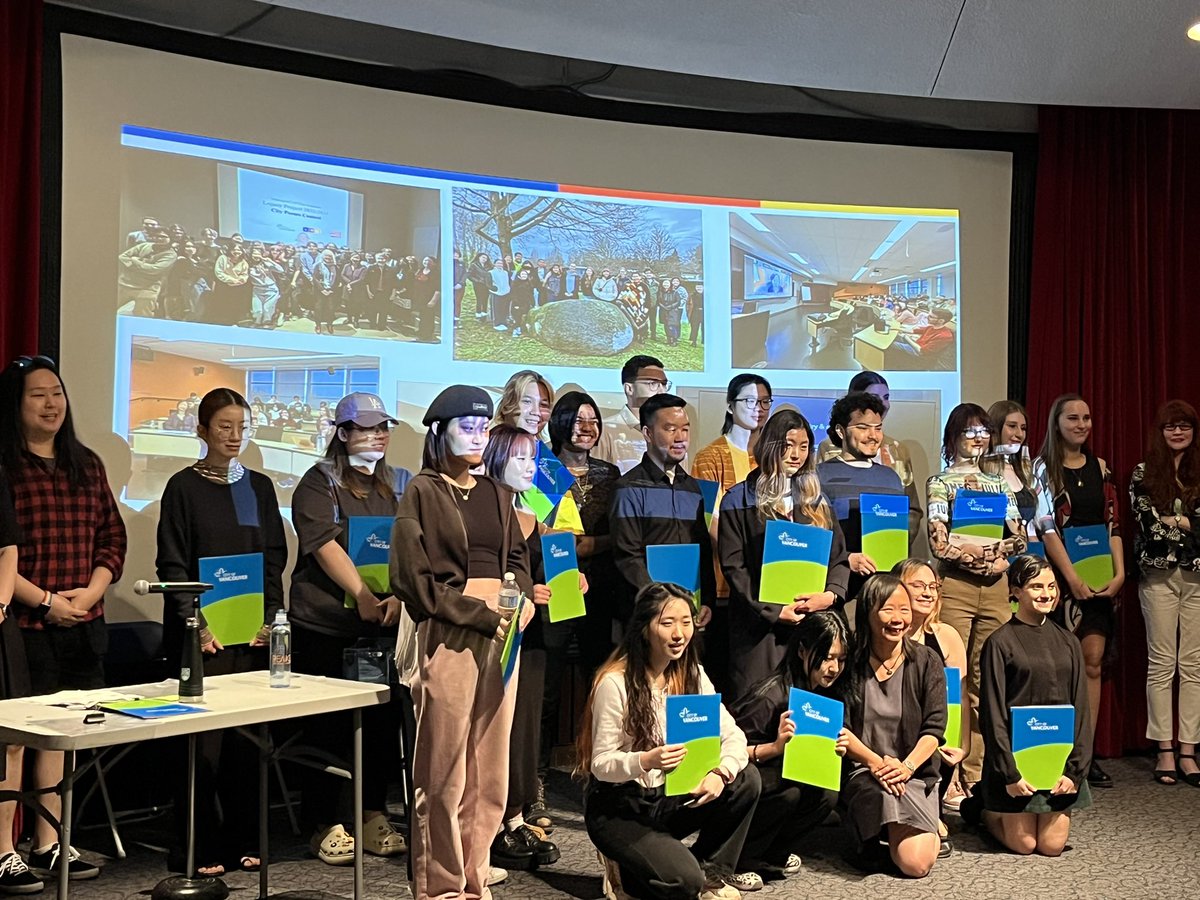 donnaseto's tweet photo. Congrats to all the #UBC, #SFU & #ECUAD filmmakers who turned #CityPoems into videos! So talented! Fiona Lam’s poet laureate legacy project has really helped to make #poetry accessible!
And the #SFU team who worked on my poem on #ChinatownYVR won first place!! ❤️❤️ https://t.co/j7vnixChAP