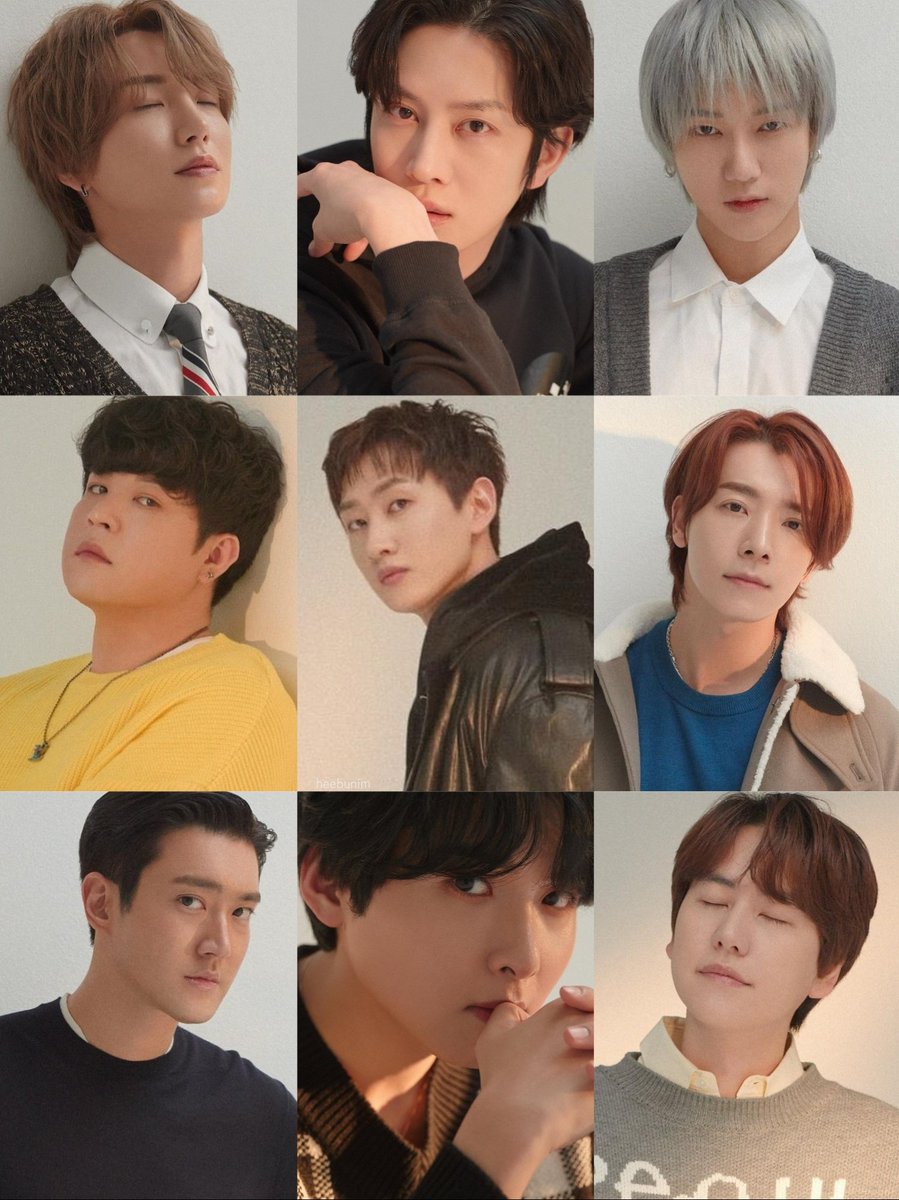 #SUPERJUNIOR serving visuals 😭🤍