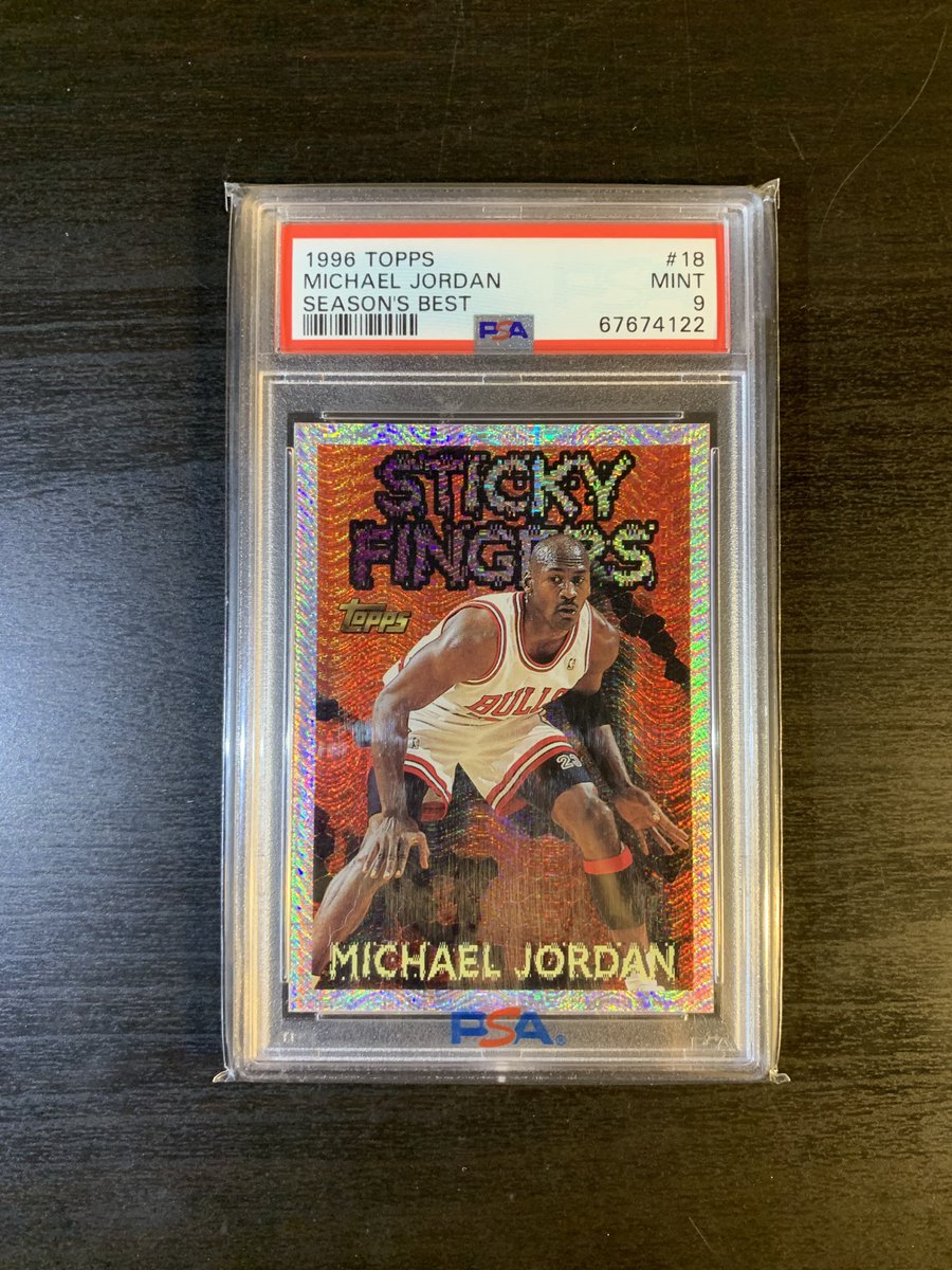 lionsden_card's tweet image. NOTICE: THIS CARD WAS STOLEN FROM US RECENTLY AT OUR CARD SHOW IN HUNTSVILLE, AL. 

MJ STICKY FINGERS. Please use this photo for reference. 

If you see it in circulation, please let us know! 

@CardPurchaser @MDRANSOM1 @sports_sell @JakeMc945 @Hobby_Connect @JSchaef271…
