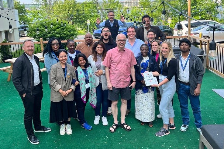 PoitrasBook's tweet image. Such smart questions on certain book-related topics from brilliant future leaders at @csc2023!