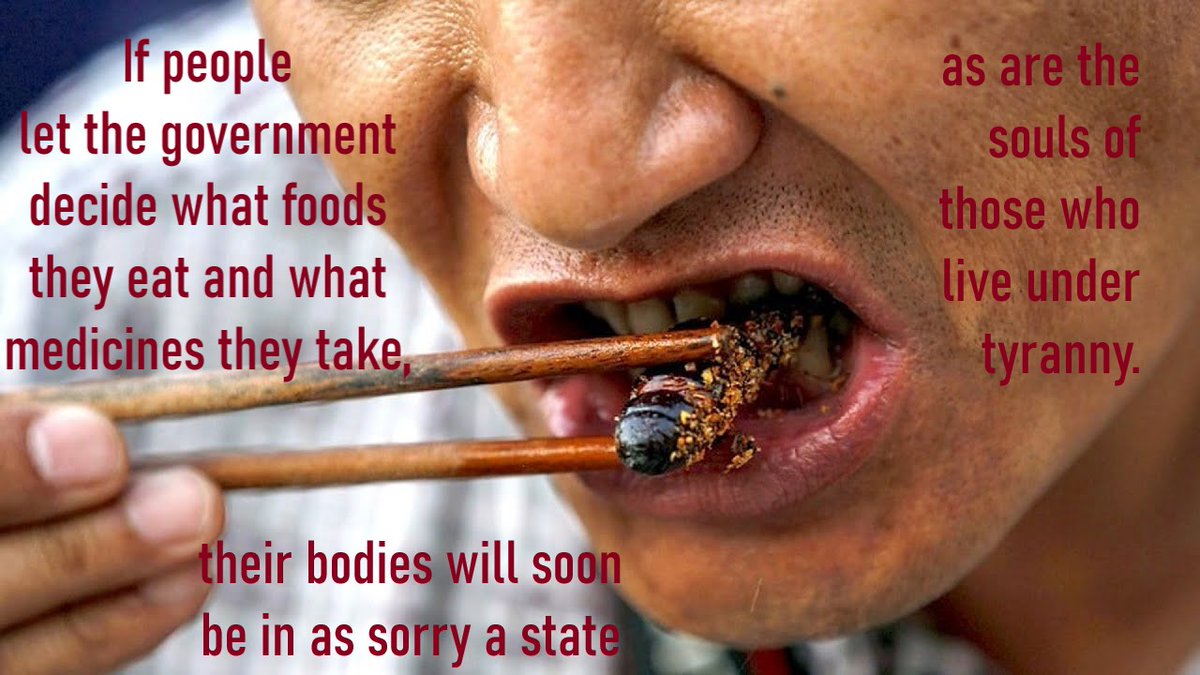 AristotleJones's tweet photo. @CanadaDistress If people let the government decide what foods they eat and what medicines they take, their bodies will soon be in as sorry a state as are the souls of those who live under tyranny.
~Jefferson
#DefundESG #ClimateScam #DefundGovt
Please Retweet, Like, Comment & Follow... https://t.co/3vy4SGacCO
