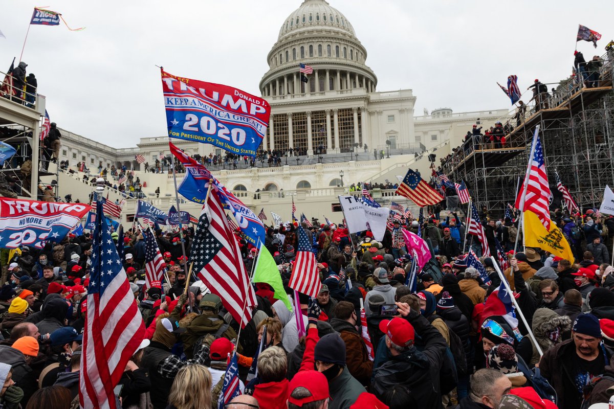 Let me get this straight:

Republicans think hanging a Pride Flag at the White House is “unpatriotic” but rubbing shit on the walls of the Capitol isn’t?