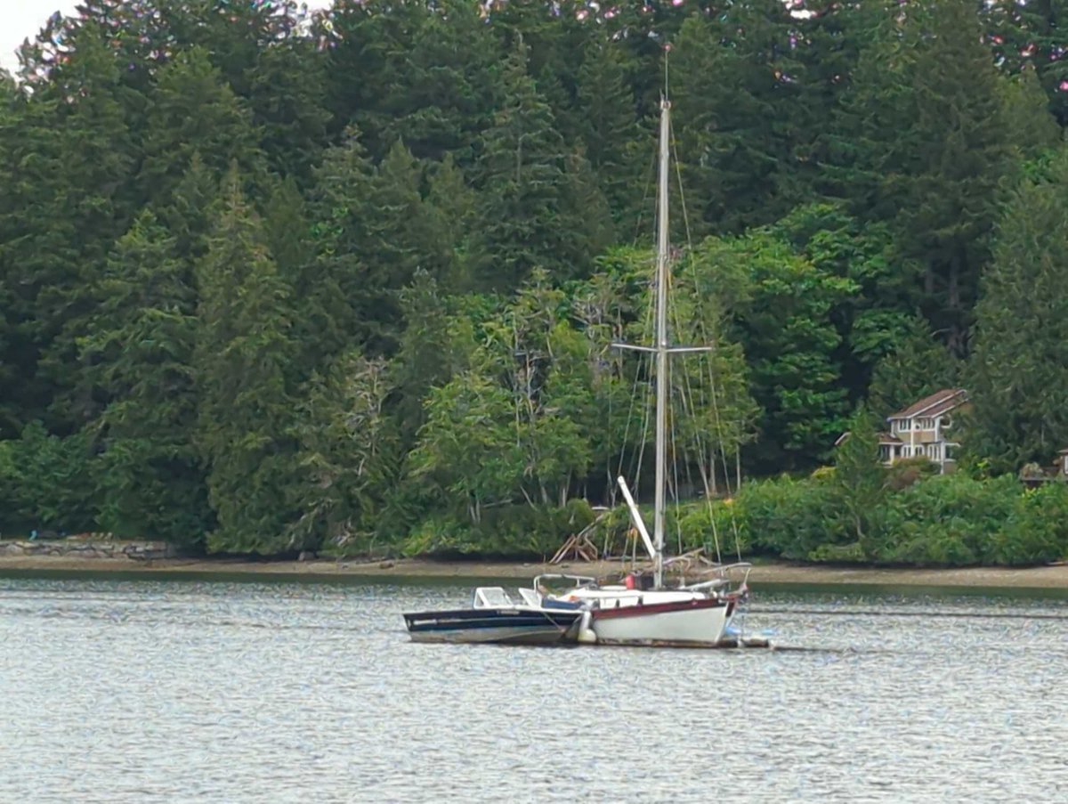 Abandoned Boat report from Sunrise Beach, WA: mycoast.org/reports/119686 #abandonedboat #WA