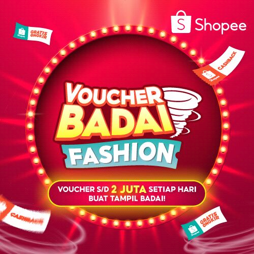 cloudlyyyyyyy's tweet photo. SPESIAL dari Voucher Badai Fashion: Ada Voucher Diskon S/D 2JT setiap hari buat kamu tampil badai! 👌🏻✨   Gabung grup Shopee-ku sekarang sekarang juga dan ajak temanmu!. Langsung klik di sini 👉 https://t.co/5KI8xvpqrb https://t.co/O8f3msndR9
