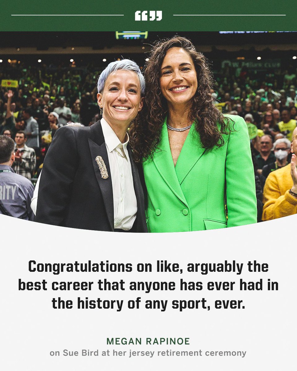 Sue Bird is one of the best to ever do it 🐐💐