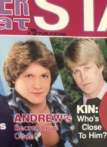 Happy Birthday to long time pal and fellow teen idol Andrew Stevens ! 