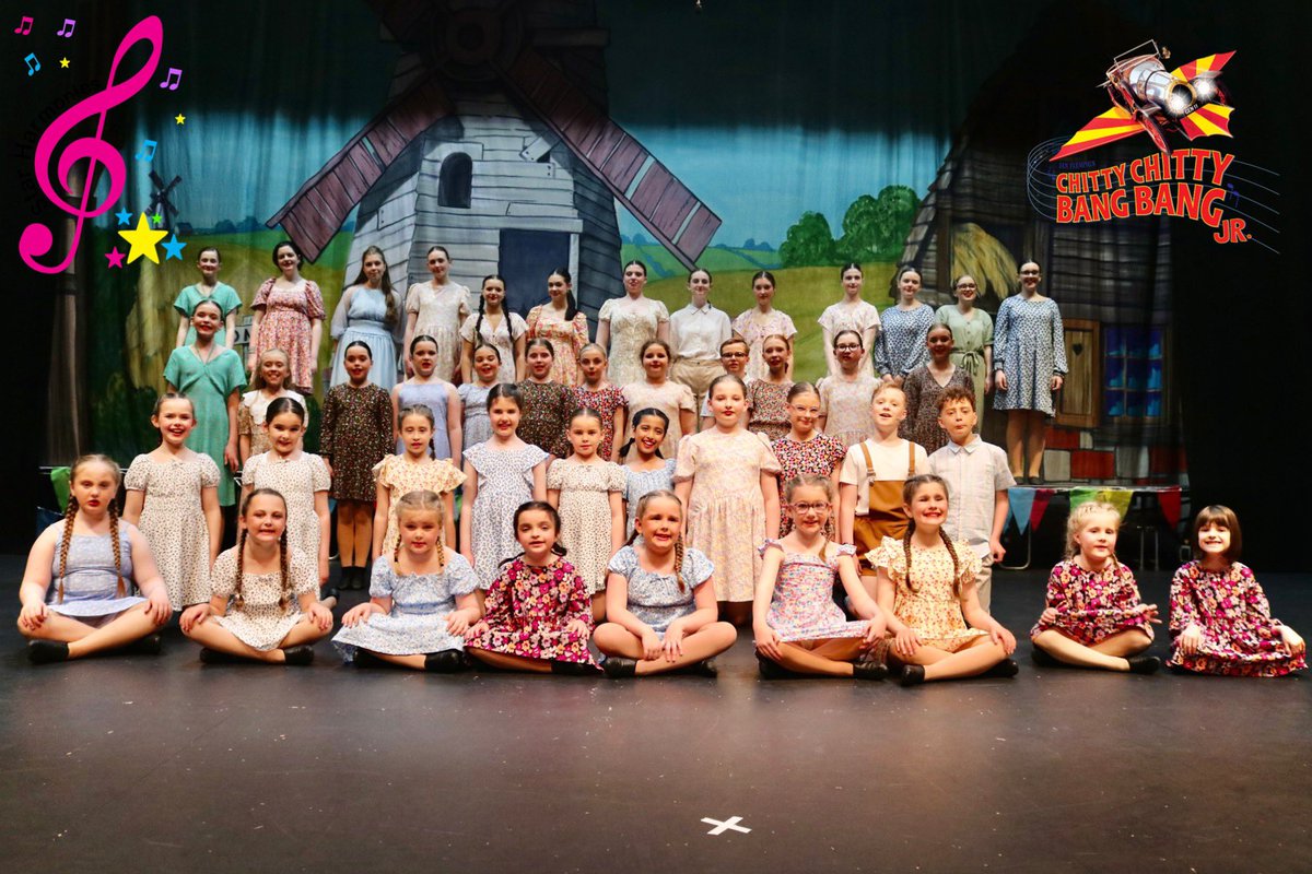StarHarmonies's tweet photo. On Saturday 10th and Sunday 11th June, our 44 talented starz within Star Harmoneez MTS took to the stage to perform Chitty Chitty Bang Bang Jr at Howden Park Theatre ✨

WHAT A SHOW! We are so incredibly proud of every single one of them! 🤩

More pics to follow on FB &amp; Insta 💫 https://t.co/WNwEaZSZ6s