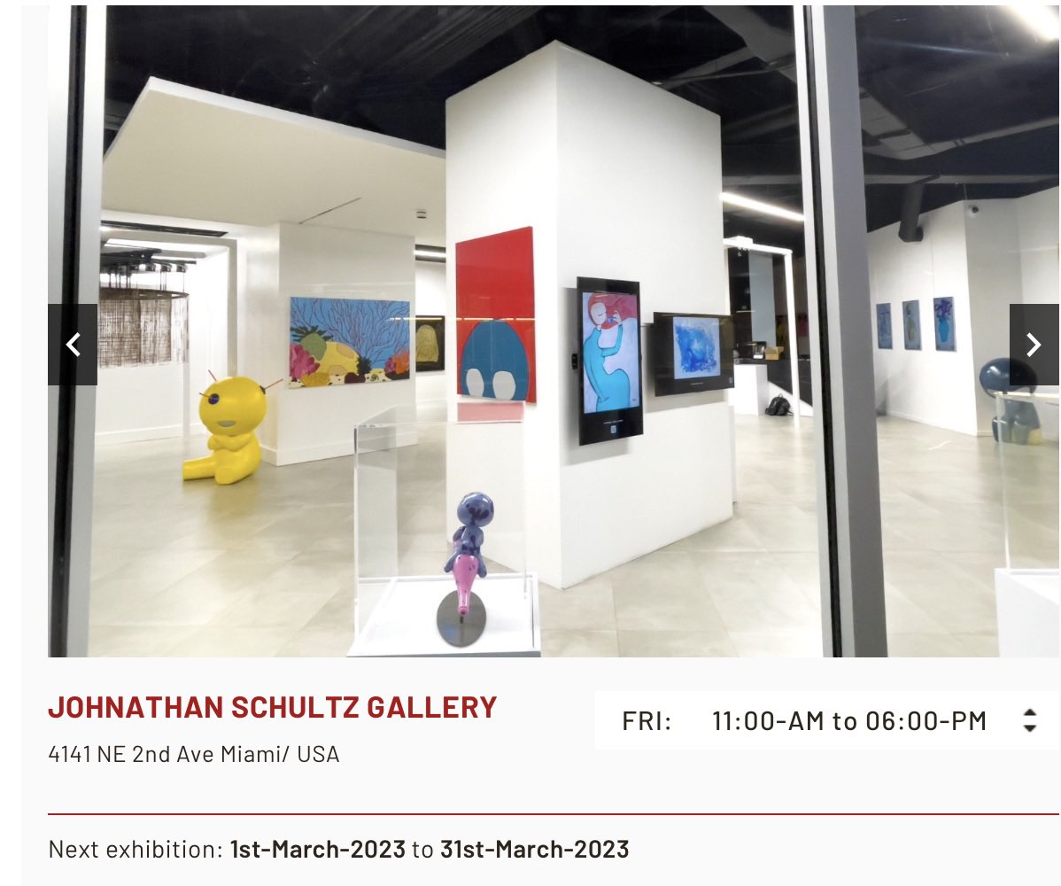 ballpenillust's tweet photo. Jonathan Schultz Gallery in Miami USA 

#jonathanschultz #jonathanshultzgallery #miami #usa #artboxy #artbox #art #artgallery #gallery #haircut #hair 

🌸💇🏻‍♀️💇🏻‍♂️ https://t.co/djbouqoEqC