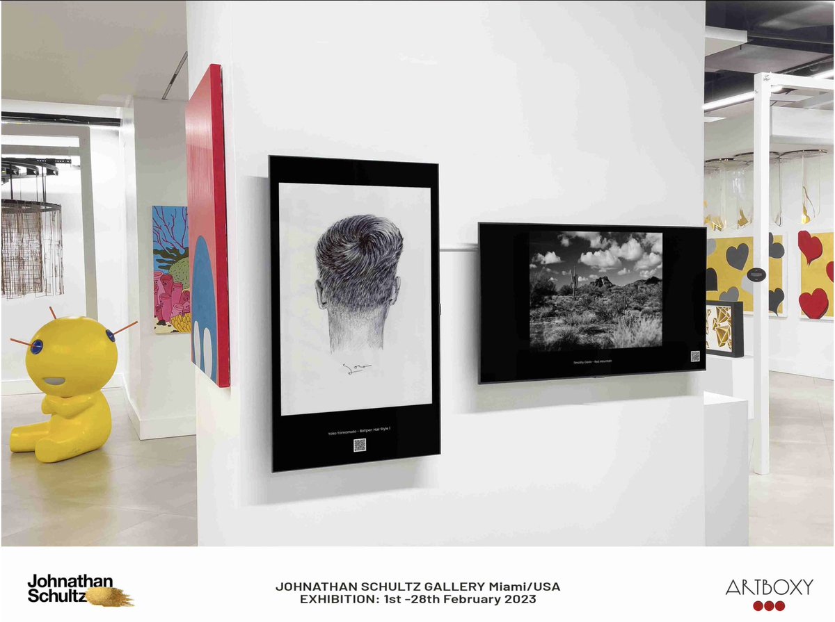 ballpenillust's tweet photo. Jonathan Schultz Gallery in Miami USA 

#jonathanschultz #jonathanshultzgallery #miami #usa #artboxy #artbox #art #artgallery #gallery #haircut #hair 

🌸💇🏻‍♀️💇🏻‍♂️ https://t.co/djbouqoEqC