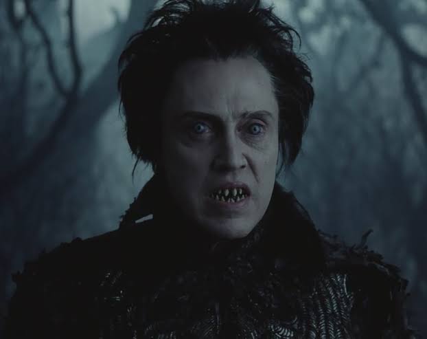 Chris Walken as the Hessian Horseman in Tim Burton's film version of Sleepy Hollow, 1999.

Image courtesy of Paramount Pictures