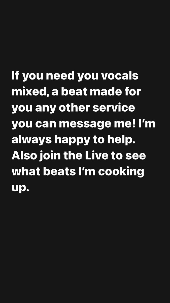 Always down to collab. #musicians #musicproducer #musiclife #musicianlife #musicianslife #musiciansofinstagram #musiciansdaily #musicianship #musicianlifestyle #musicianstyle