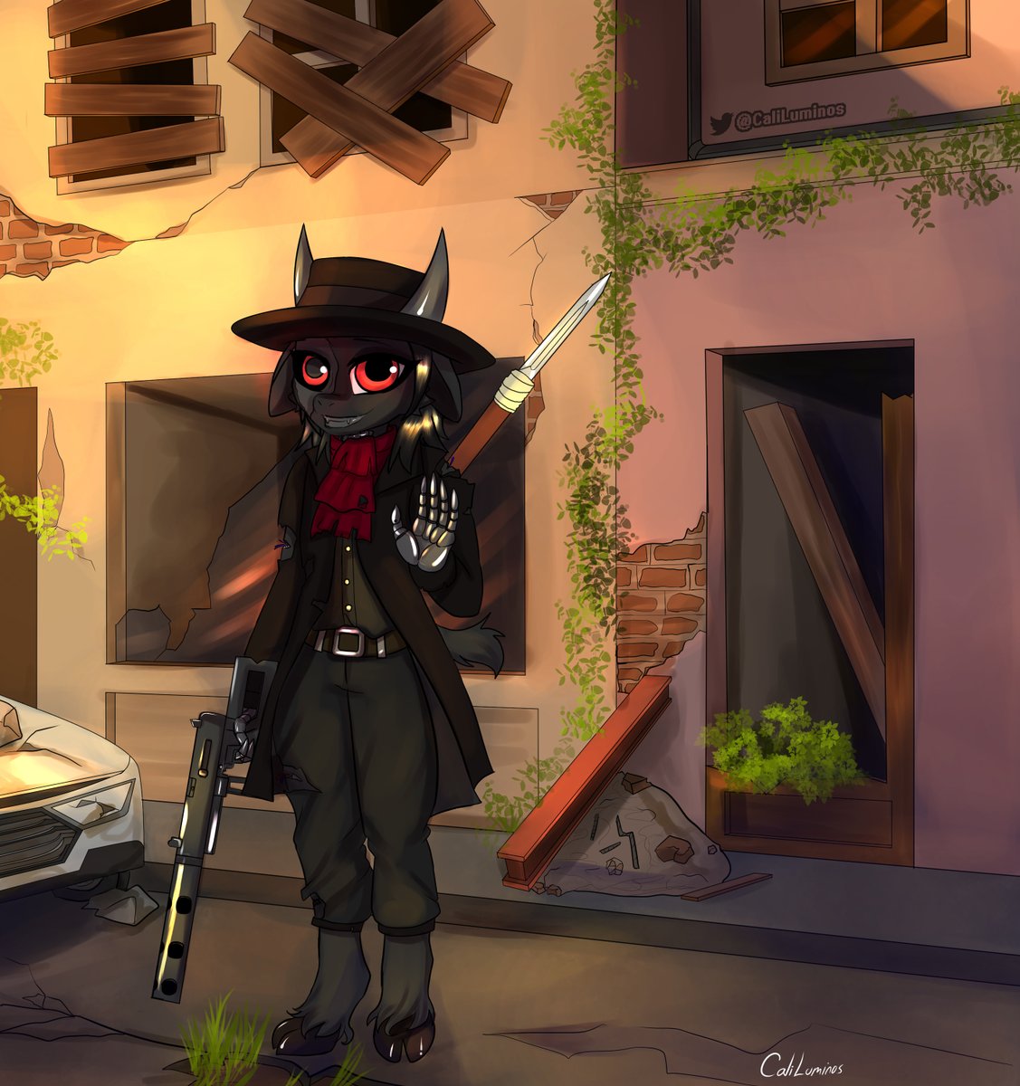 CaliLuminosSFW's tweet photo. @CaliLuminos (+18)

Hi, I'm Mico, I'm a robot

Commission result
Client: NulmesGloom

For commissions ^..^
Discord: CaliLuminos#3718
Twitter

50% off for "My super partner!"
https://t.co/0f7mEV0oSe

Today's YCH (+18):
https://t.co/T0tFFTfyOZ

#caliluminos #goat #anthro #dystopian https://t.co/eZpVFjEgom