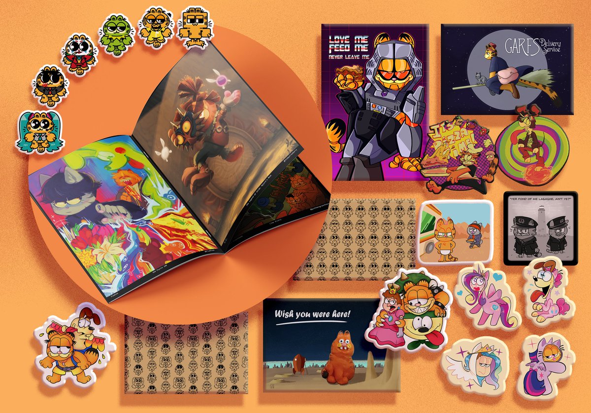 Garfield Zine I ISSUE 3 OUT! tweet media