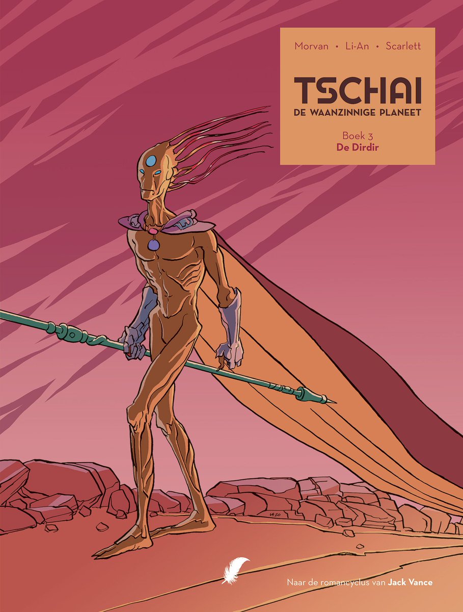 stripland_BENL's tweet photo. #Tschai - De Waanzinnige Planeet- deel 3 is eind deze week verkrijgbaar bij #Daedalus. Het voorlaatste hoofdstuk in de integrale science-fiction reeks die dus uit 4 bundelingen zal bestaan. #JackVance #LiAn #Morvan https://t.co/6DTeDQHpsd