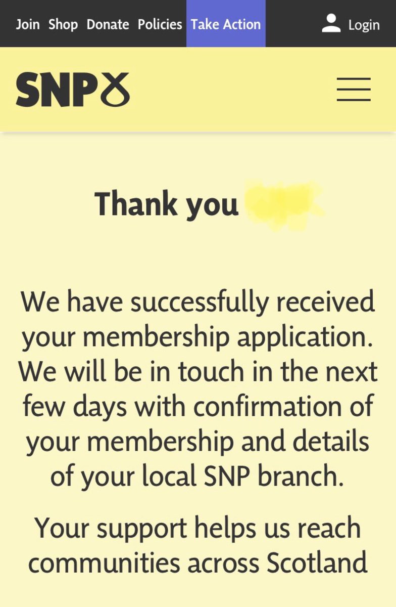 @STVNews Rejoined the Party today. 
#StillSNP

#SmearCampaignWontWork