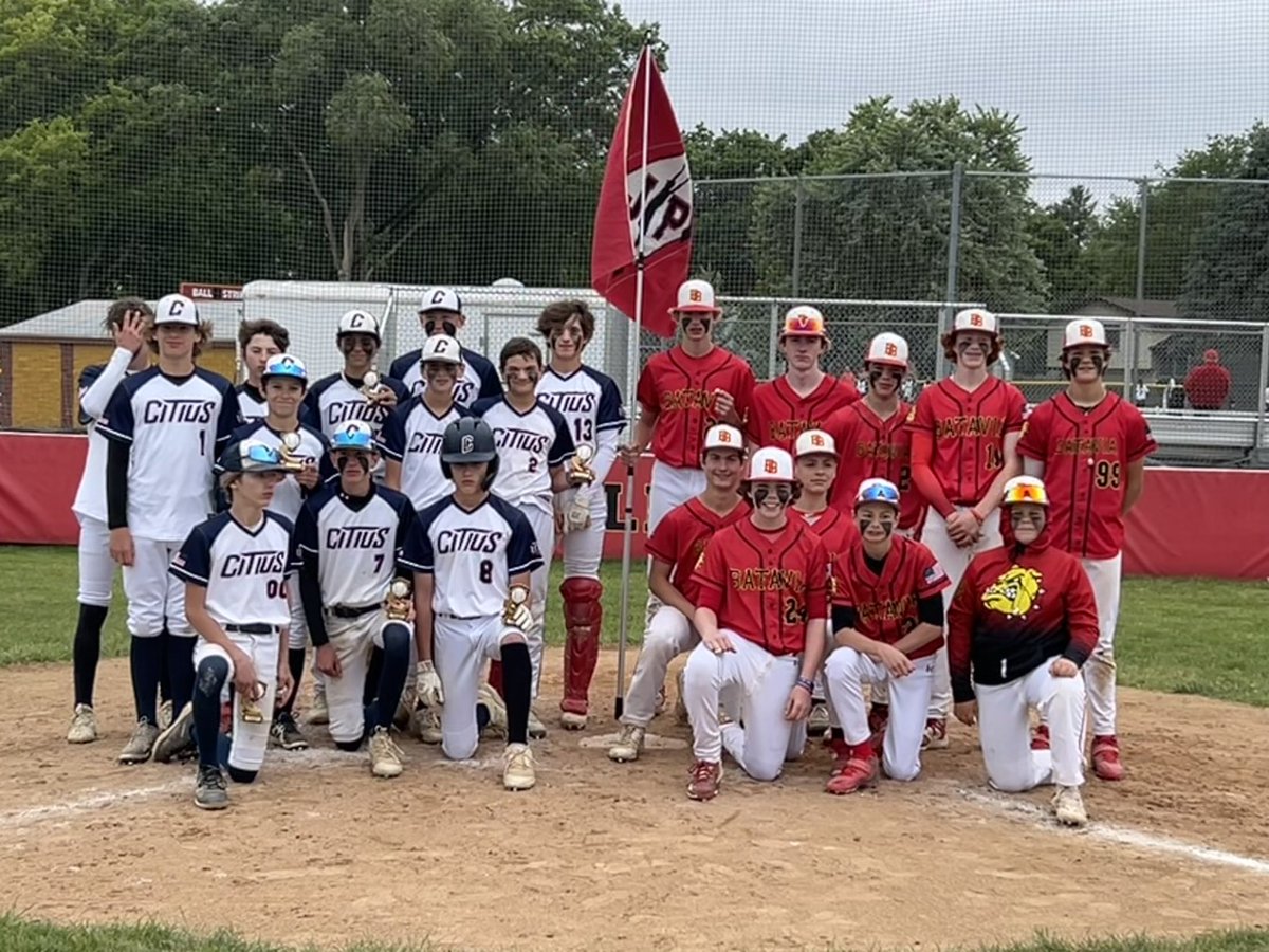 coachVander11's tweet photo. A great weekend of baseball for this group of 14 Batavia athletes
2 teams, an 8-1 combined record and a championship for the Jason Prescott Memorial
We finally won a home tournament
8u semi finals
9u 2nd place
10u 2nd place
11u 2nd place
12u not good lol
13u 2nd place
14u Champs https://t.co/gspr76VyMq