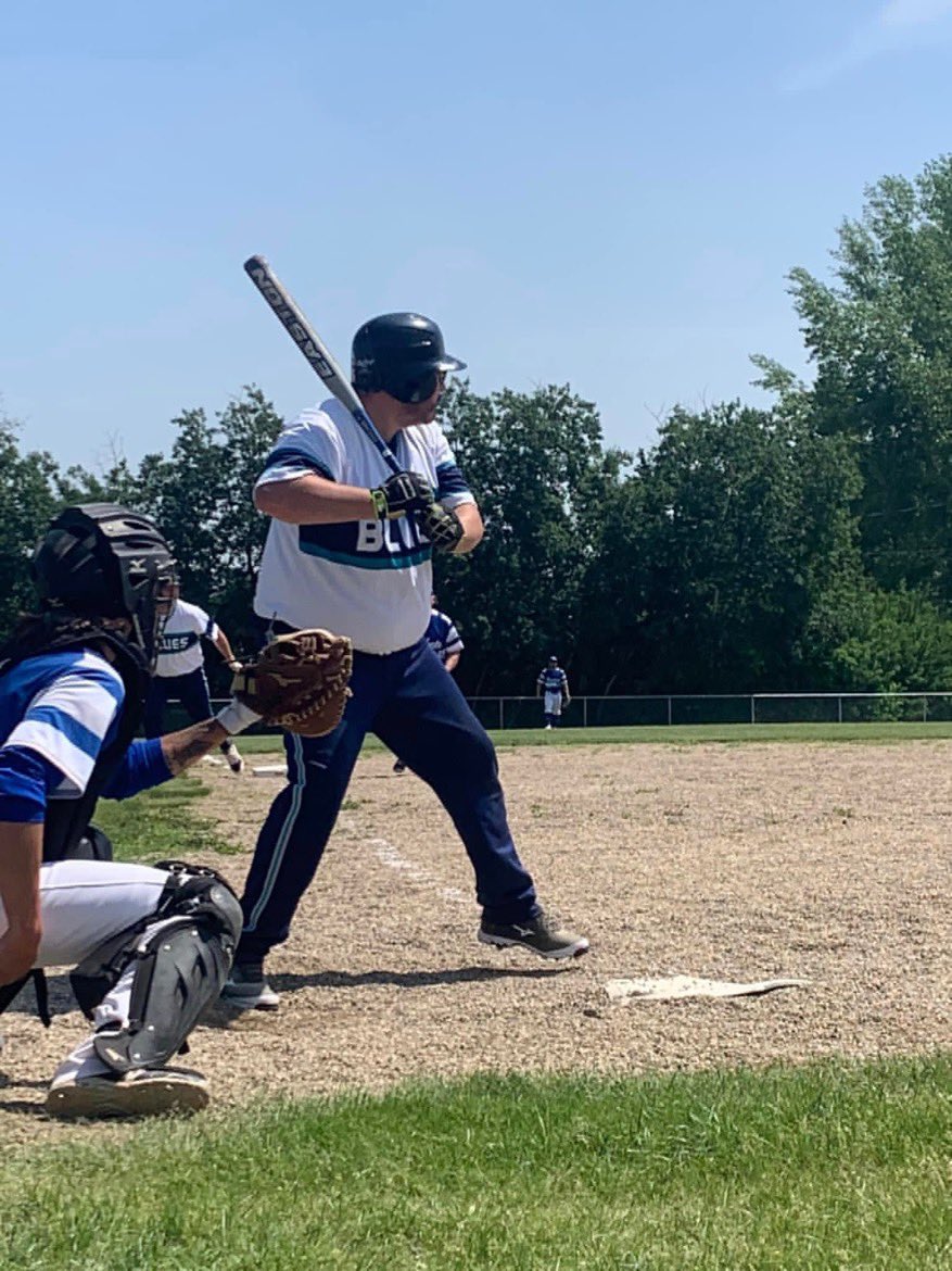 BluesWynyard's tweet image. On a perfect day for ball, we defeated @EarlRockets 12-9 and @RosebudRoyals 11-3 this afternoon in Raymore. @CMack_25 with the player of the day award with 4 hits, 2 walks, a pile of RBIs and 4 innings of 0 Earned Run ball on the rubber.