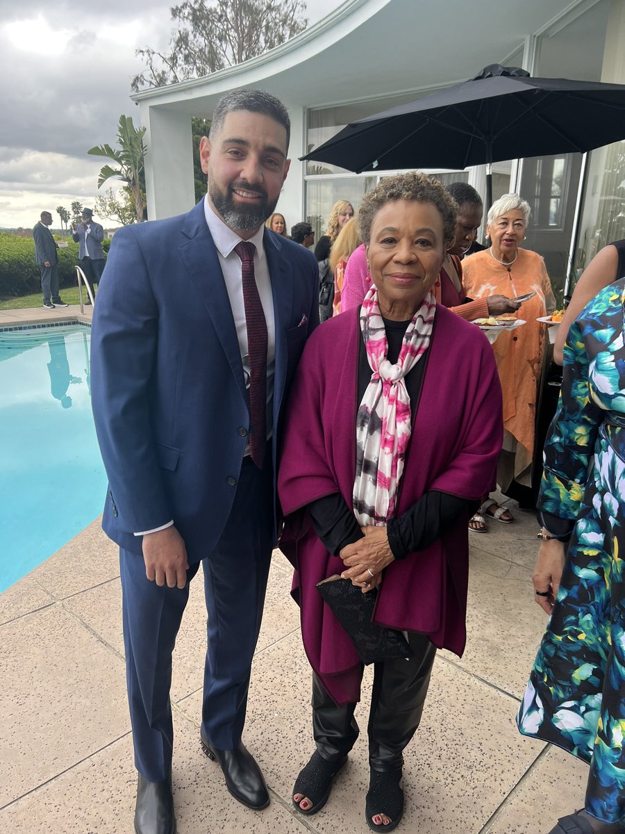 Orbit Health Executive Chairman Edward Kaftarian, MD at brunch today with Congresswoman Barbara Lee.  

We discussed how Congress can act legislation to help deliver mental health care to people who live in communities vulnerable to mass incarceration.