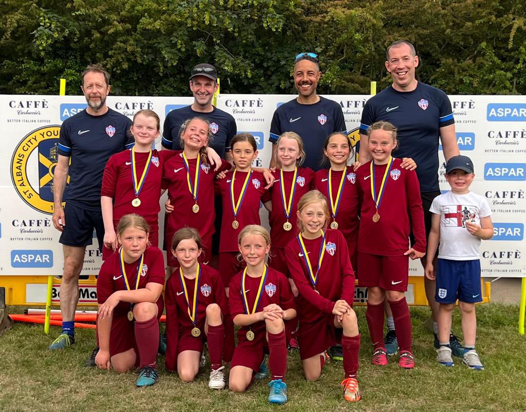 Great day at the <a href="/CityYouthFC/">St Albans City Youth</a> tournament today. So proud of the effort the girls put in to reach the semi finals. Thanks for having us <a href="/cityyouthfccm/">SACY FC CM</a> the event was incredibly well run!