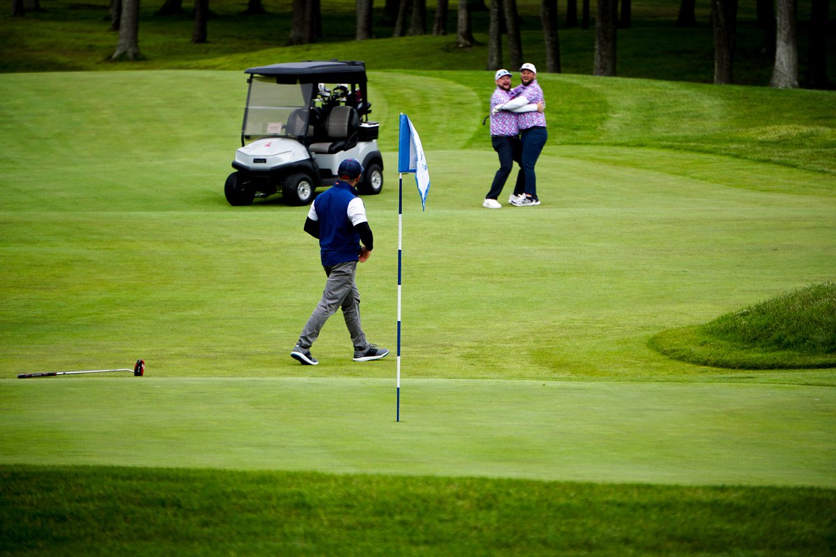 Caught this awesome chip in for Eagle at The Cod'r Classic on Monday!