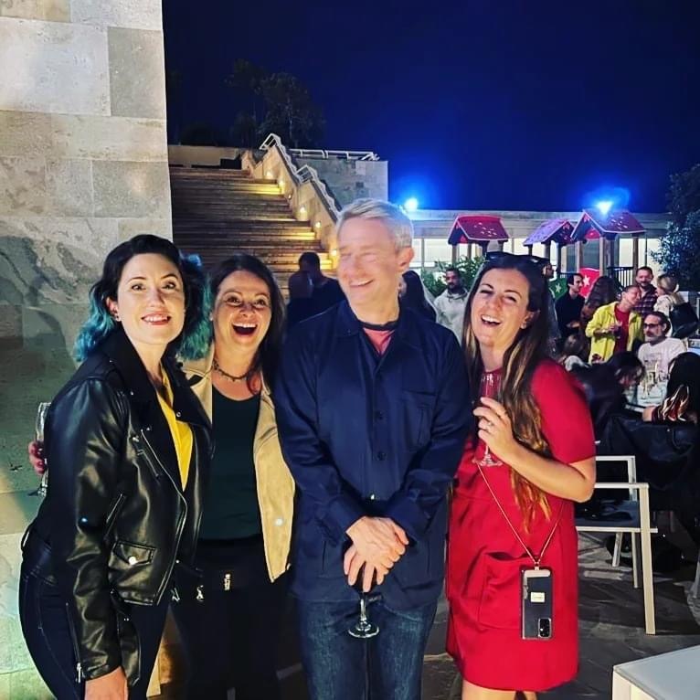 #MartinFreeman👱🏻‍♂️✨️🤍🇬🇧 during the wrap party of #Breeders season 4 in Malta 
(26/May/2023)