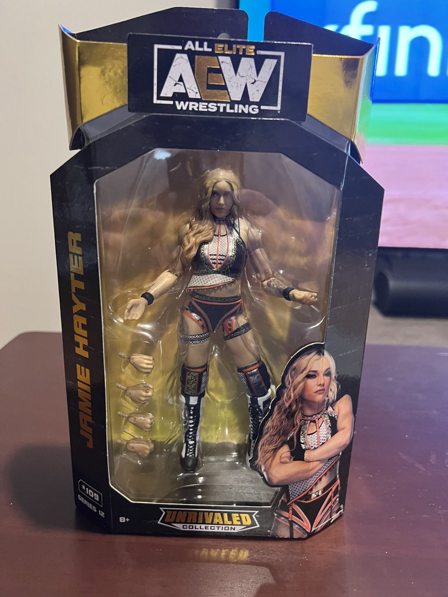 BoneheadCollec1's tweet photo. #toys #bonehead #boneheadcollectors #figures #actionfigures #figurecollector #adultcollector #wrestling #wrestlingfigures #figurephotography #letembreathe #scratchthatfigureitch #figlife #aew #hayterade #jamiehayter https://t.co/0IDX0F34Yq
