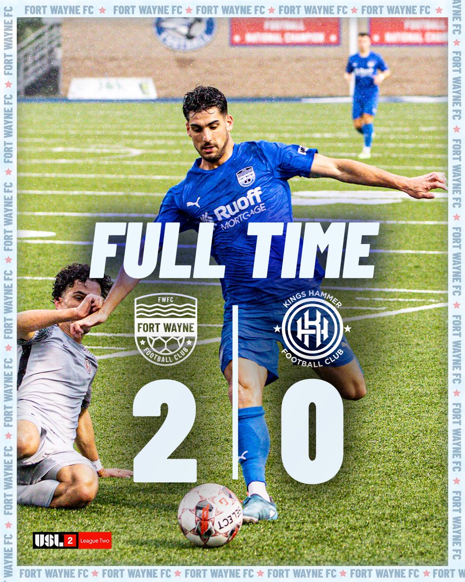 FortWayneFC's tweet photo. +3

#FWFC #Path2Pro https://t.co/vUzZXcHKQU