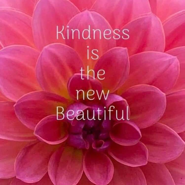 Kindness Is The New Beautiful 

#BeKind #YouMatter 
#lifeisbeautiful 
#inspiringquotes 
@RedMajid 
@BabyGo2014 
#JoyTrain 
#ThinkBigSundaywithMarsha