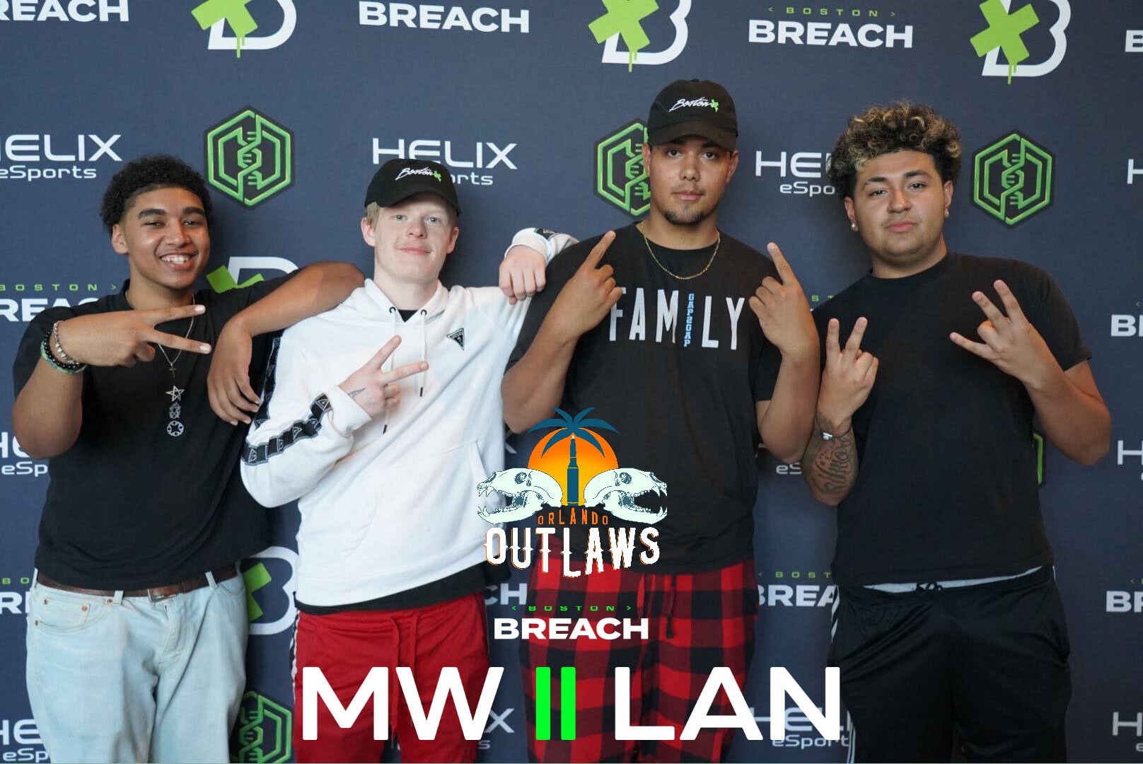 Helix eSports Foxboro on X: Your @BostonBreach MWII LAN Runners-up:  @ORLOutlaws! 🌴 @Noelbeams 🌴 @RemixBaj 🌴 @zAdamSavage 🌴 @Delo_EST 🌴  @Tizzuu GGs guys!  / X