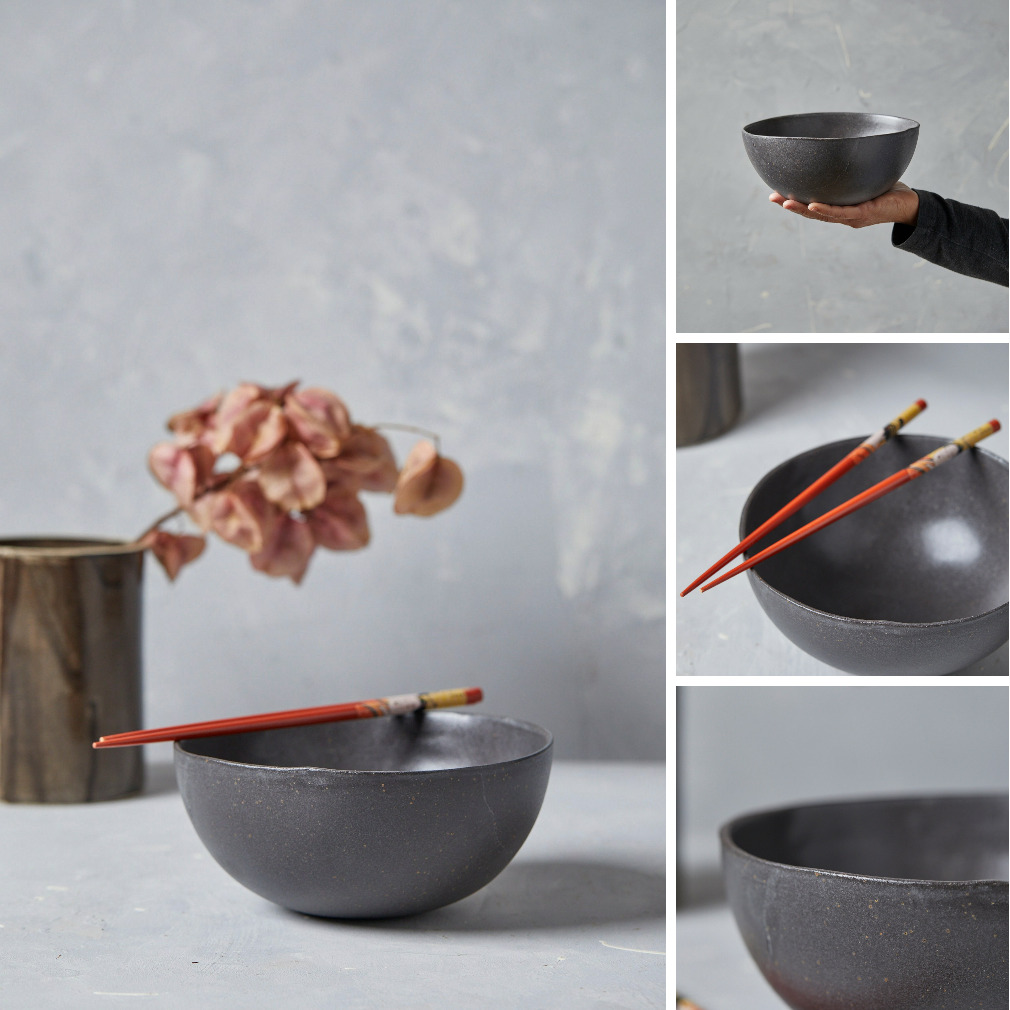 OkunShelly's tweet photo. TWO Deep Large Black Pottery Bowls, Dinner Dining https://t.co/LdJqNAHsLv @etsymktgtool https://t.co/PTXqvhbTqk