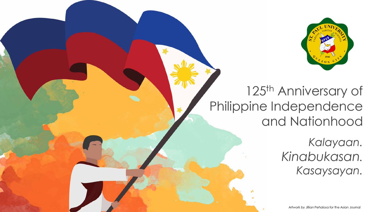 StPaulQCInfo's tweet photo. We join our nation in commemorating our independence from Spanish colonial rule in 1898. Philippine Independence Day serves as a reminder of the Filipino people's resilience, bravery, and determination in shaping their own destiny.
#BEaPaulinian #Kalayaan https://t.co/8YpnteyXgH