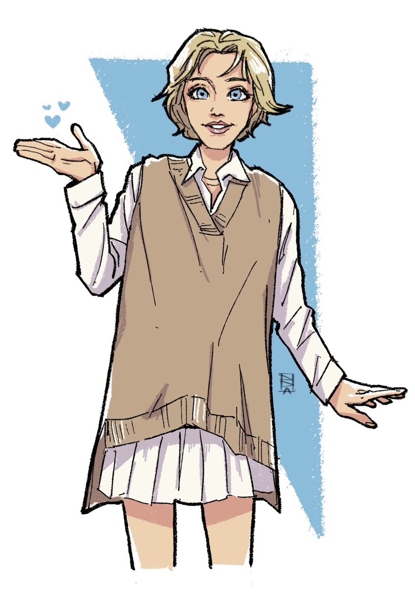 sdelarts's tweet image. @GraceVanDien at Fan Expo Dallas. I rly like the short hair ✨

#myart #fanart