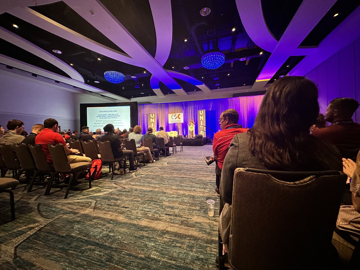 HorizonLeague's tweet image. Day 1 of the #CSCUNITE23 conference!