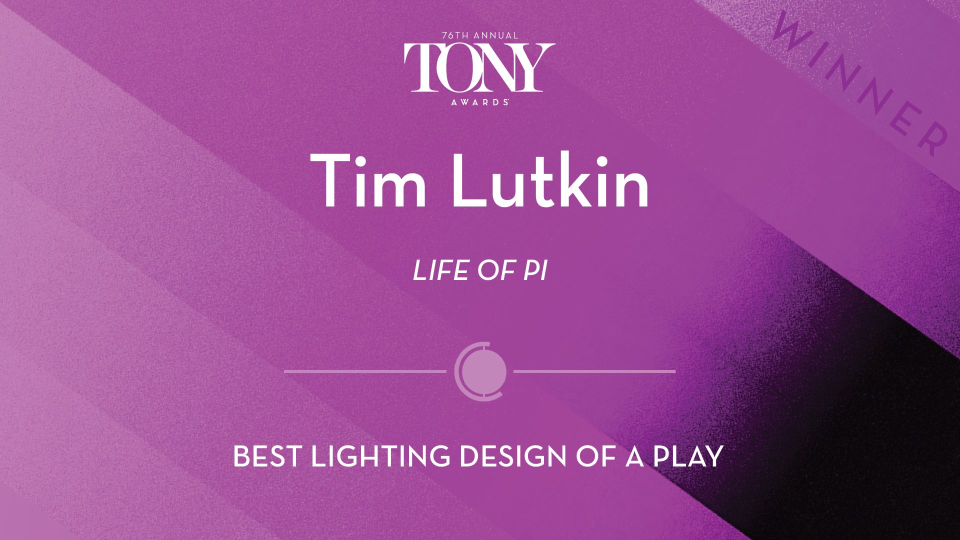 The Tony Awards on Twitter ".Timlutkin you are the TonyAwardswinner