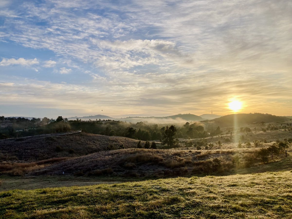 😍 these Canberra sunrises 🌅