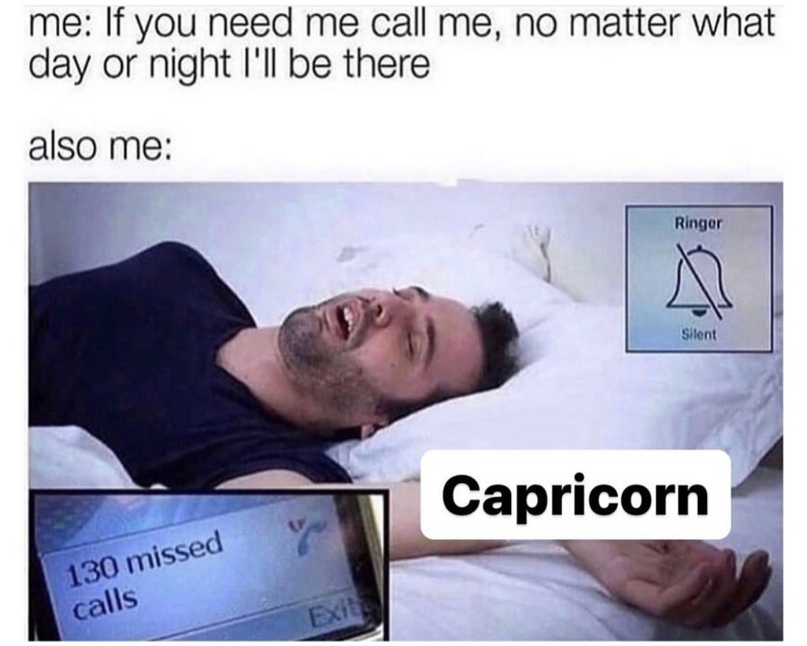 The accuracy 😭♑️