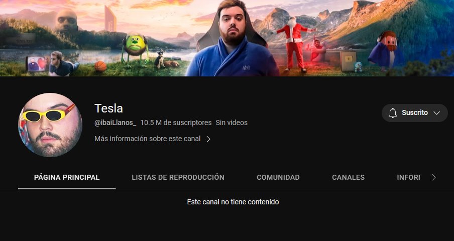 redalbert23's tweet photo. Como esta eso que hackearon a @IbaiLlanos https://t.co/EjZoDpT6Pf