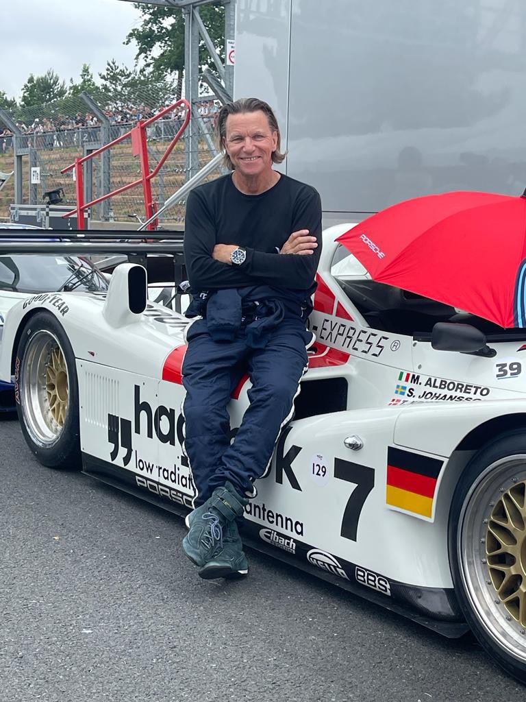 Rendezvous with the old Le Mans winning Porsche!