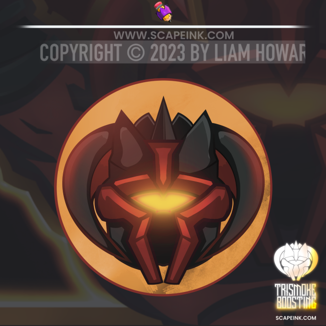 Scape_Ink's tweet image. Sorry for the inactivity, here is a latest commission of mine.

Lots of busy things going on IRL! 

I am not affiliated with trismoke boosting but it was a pleasure doing some cool artwork for them.