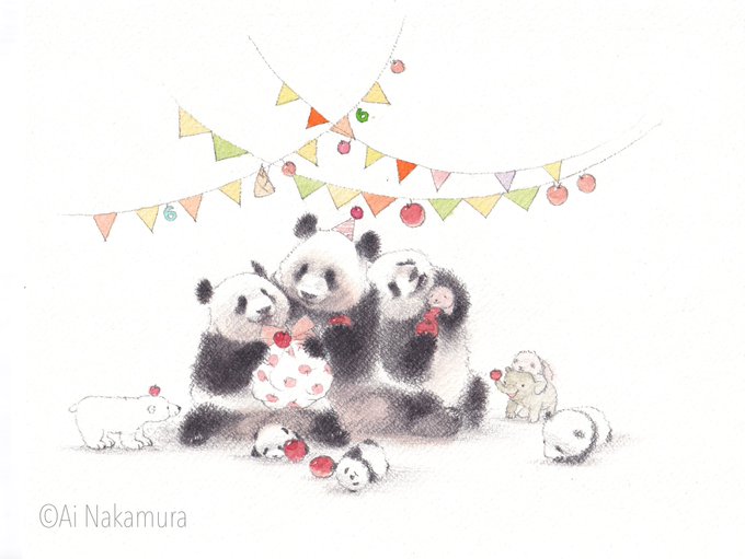 「polar bear watercolor (medium)」 illustration images(Latest)