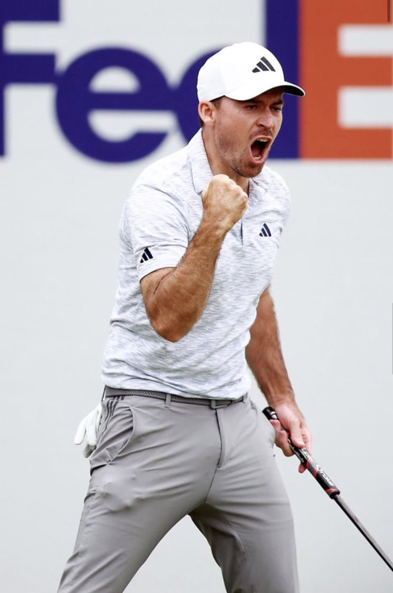 NUCLRGOLF's tweet photo. 🚨🦅🇨🇦 OH CANADA - Nick Taylor from Winnipeg, Manitoba, Canada defeats Tommy Fleetwood in a playoff to win the @RBCCanadianOpen. He’s the first Canadian since Pat Fletcher in 1954 to win the Canadian Open. https://t.co/ScRntqVLRu