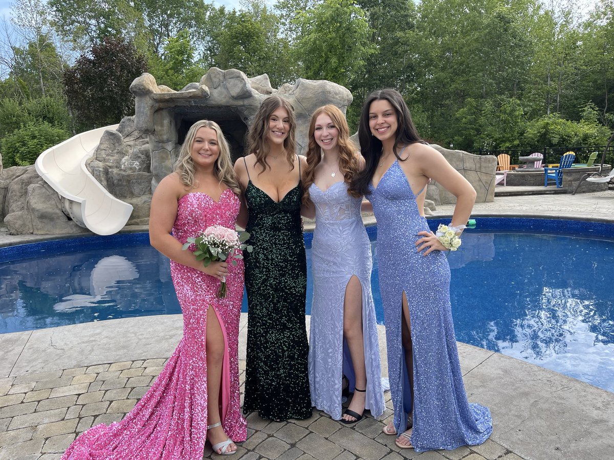 Check out these beauties! 😍 From jerseys, spandex, and knee pads to THIS! Hope it was an amazing Senior Prom! 💚