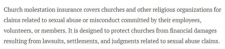 GayestFesh's tweet photo. lmao reading this article.

"It is designed to protect churches from financial damages ... related to sexual abuse."

Personally, if I were attending a church and the pastor raped a kid, I wouldn't just want it to be "financially ruined," I'd want that church burnt to the ground. https://t.co/MWzULqIVcS